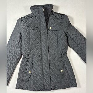 Cole Haan Quilted Jacket Black Size XS